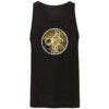 Logo Black Heather Paris From Above Triblend Tank