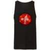 Logo Black Heather Red Sun Triblend Tank
