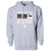 Everyone Has A Plan Gray Pullover Hoodie