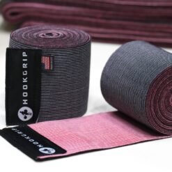 USA Black / Red Knee Wraps (pair)