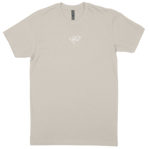 YKS Silk / White Flag Tee