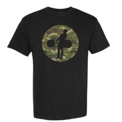 Logo Black / Green Camo (Comfort Colors 100% Cotton)