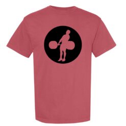 Logo Crimson / Black (Comfort Colors 100% Cotton)