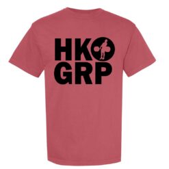 HKGRP Crimson / Black (Comfort Colors 100% Cotton)