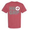 HKGRP Crimson / Gray White (Comfort Colors 100% Cotton)