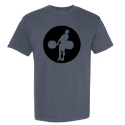 Logo Denim / Black (Comfort Colors 100% Cotton)