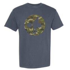 Logo Denim / Green Camo (Comfort Colors 100% Cotton)