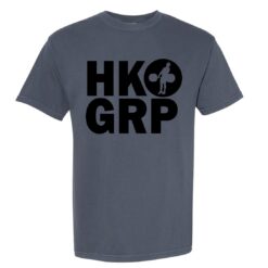 HKGRP Denim / Black (Comfort Colors 100% Cotton)