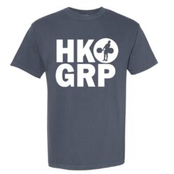 HKGRP Denim / White (Comfort Colors 100% Cotton)