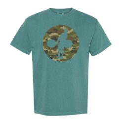Logo Emerald / Green Camo (Comfort Colors 100% Cotton)