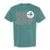 HKGRP Emerald / Gray White (Comfort Colors 100% Cotton)