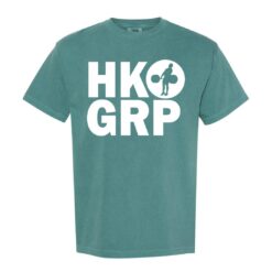 HKGRP Emerald / White (Comfort Colors 100% Cotton)