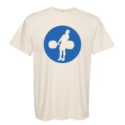 Logo Ivory / HG Blue (Comfort Colors 100% Cotton)
