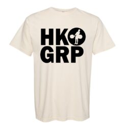 HKGRP Ivory / Black (Comfort Colors 100% Cotton)