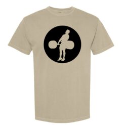 Logo Khaki / Black (Comfort Colors 100% Cotton)