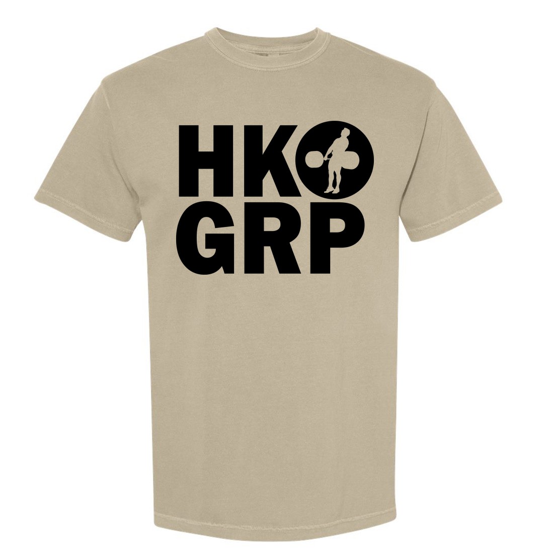 HKGRP Khaki / Black (Comfort Colors 100% Cotton)