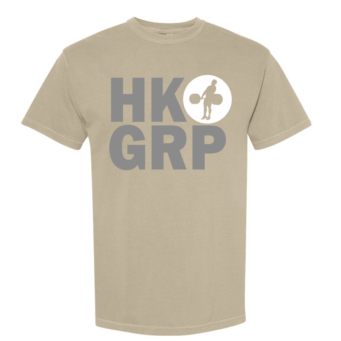 HKGRP Khaki / Gray White (Comfort Colors 100% Cotton)