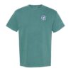 Embroidered Pocket Logo Emerald / Blue White (Comfort Colors 100% Cotton)