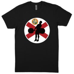 Florida Black T-Shirt (60/40 Blend Tee)