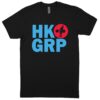 HKGRP Black / Baby Blue / Red T-Shirt (60/40 Blend Tee)