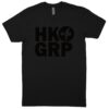 HKGRP Black / Black T-Shirt (60/40 Blend Tee)