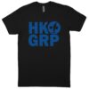 HKGRP Black / Blue T-Shirt (60/40 Blend Tee)