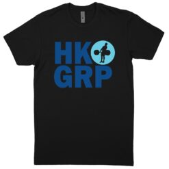 HKGRP Black / Blue / Baby Blue T-Shirt (60/40 Blend Tee)