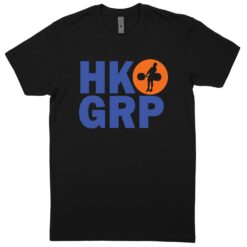 HKGRP Black / Blue / Orange T-Shirt (60/40 Blend Tee)