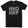 HKGRP Black / Gray T-Shirt (60/40 Blend Tee)
