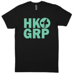 HKGRP Black / Mint T-Shirt (60/40 Blend Tee)