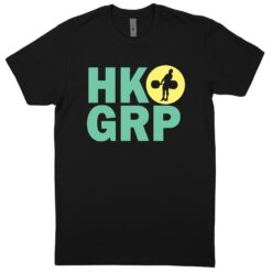 HKGRP Black / Mint / Light Yellow T-Shirt (60/40 Blend Tee)