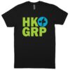 HKGRP Black / Lime Green / Teal T-Shirt (60/40 Blend Tee)