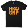 HKGRP Black / Orange T-Shirt (60/40 Blend Tee)