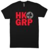 HKGRP Black / Red Gray T-Shirt (60/40 Blend Tee)