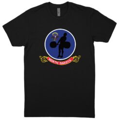 North Dakota Black T-Shirt (60/40 Blend Tee)
