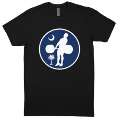 South Carolina Black T-Shirt (60/40 Blend Tee)