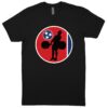 Tennessee Black T-Shirt (60/40 Blend Tee)
