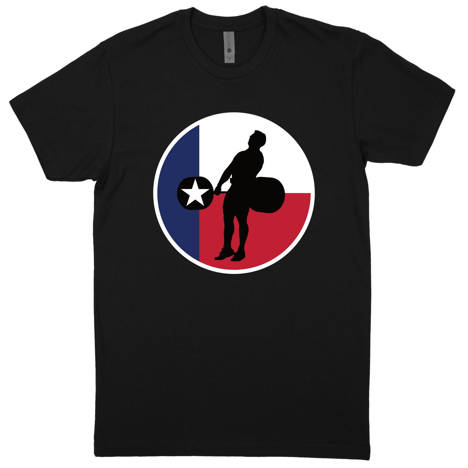 Texas Black T-Shirt (60/40 Blend Tee)