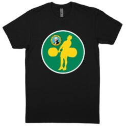 Washington State Black T-Shirt (60/40 Blend Tee)