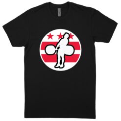 Washington DC Black T-Shirt (60/40 Blend Tee)